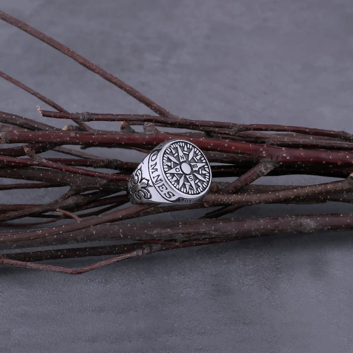 VIKING COMPASS RING