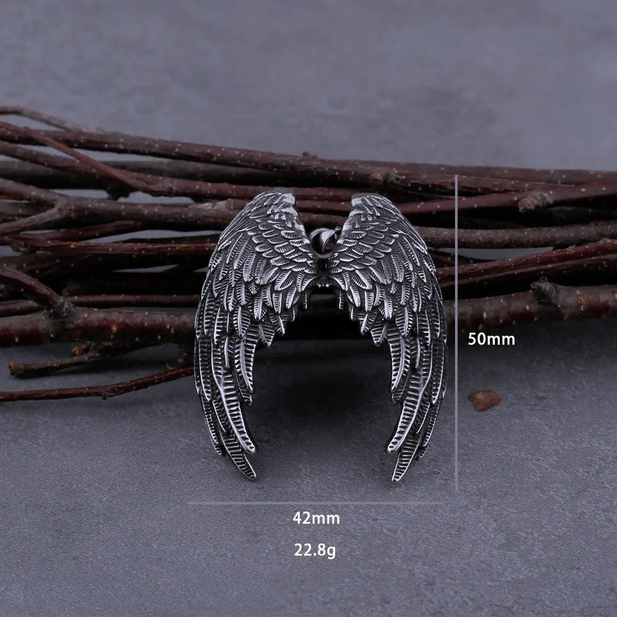 GOTHIC ANGEL WINGS NECKLACE - Cozilia