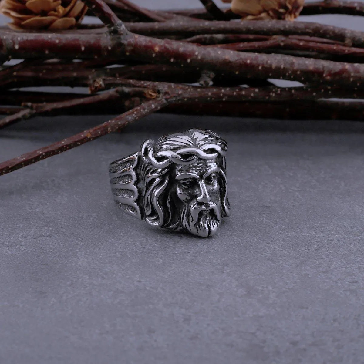 JESUS HEAD RING - Cozilia