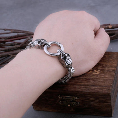 NEO-GOTHIC SKULL BRACELET - Cozilia