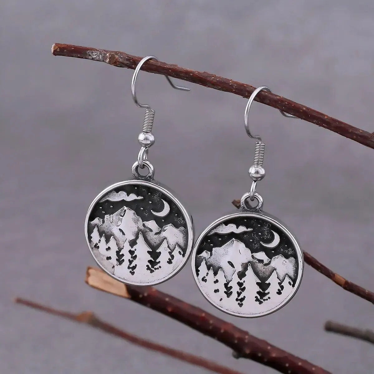 FOREST NIGHT DROP EARRING - Cozilia