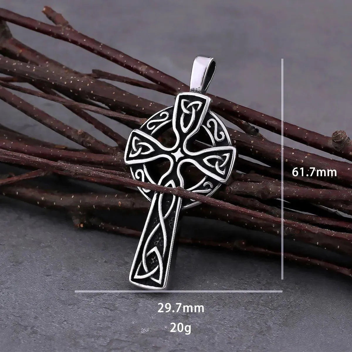 RELIGIOUS CROSS NECKLACE - Cozilia