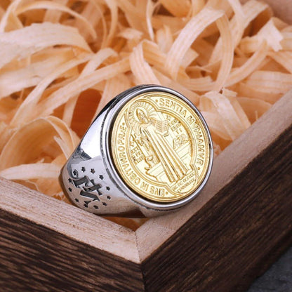 SAINT BENEDICT OF NURSIA RING - Cozilia