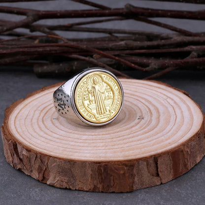 SAINT BENEDICT OF NURSIA RING - Cozilia