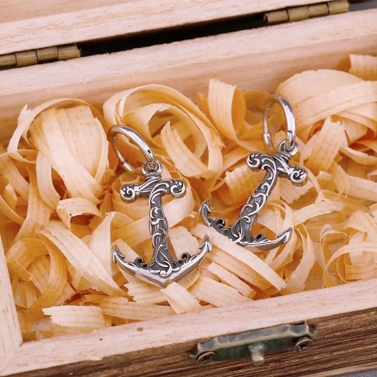 SHIP ANCHOR DROP EARRING - Cozilia