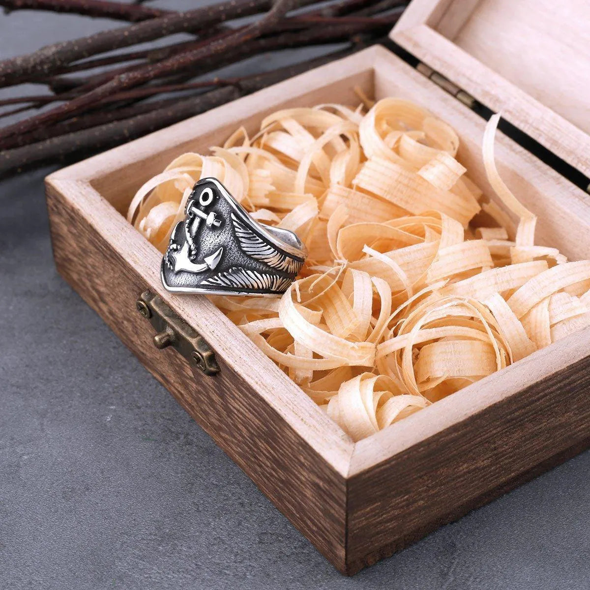 SHIP ANCHOR RING - Cozilia