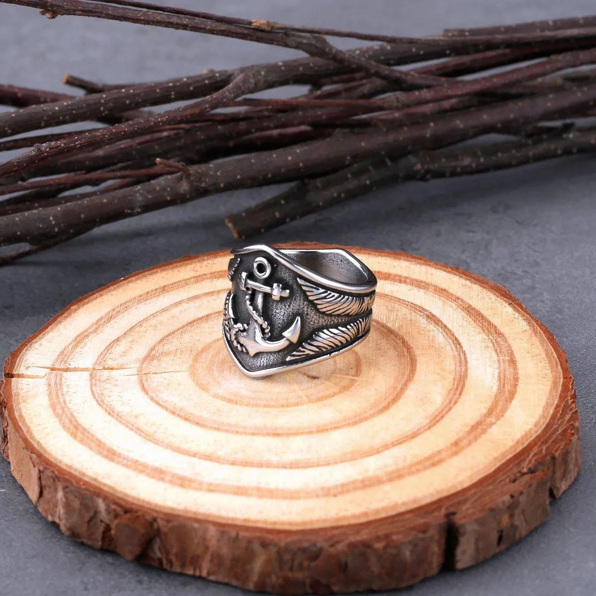 SHIP ANCHOR RING - Cozilia