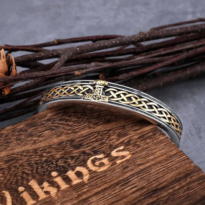 THOR'S HAMMER WITH RUNE CUFF - Cozilia