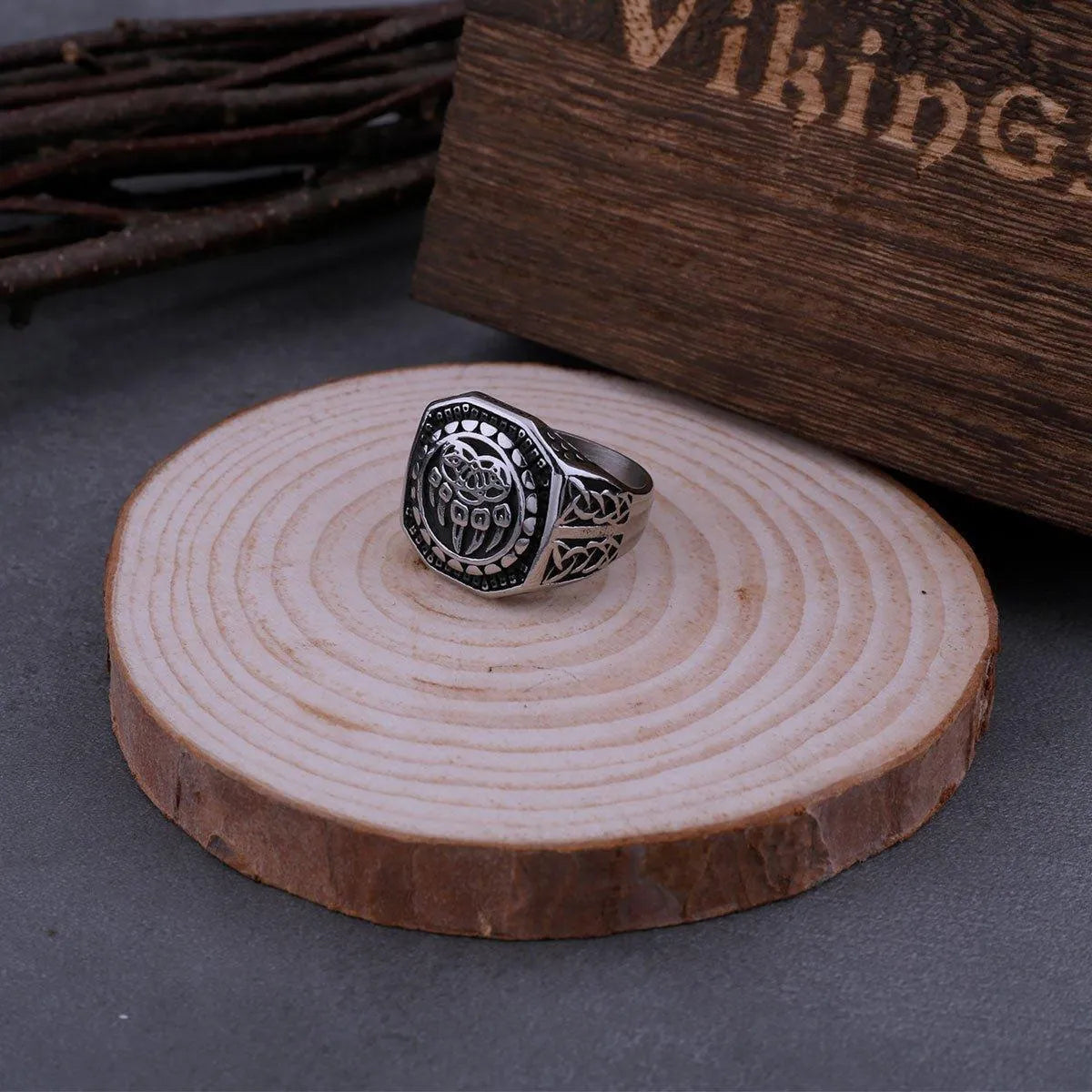 VIKING BEAR CLAW RING - Cozilia