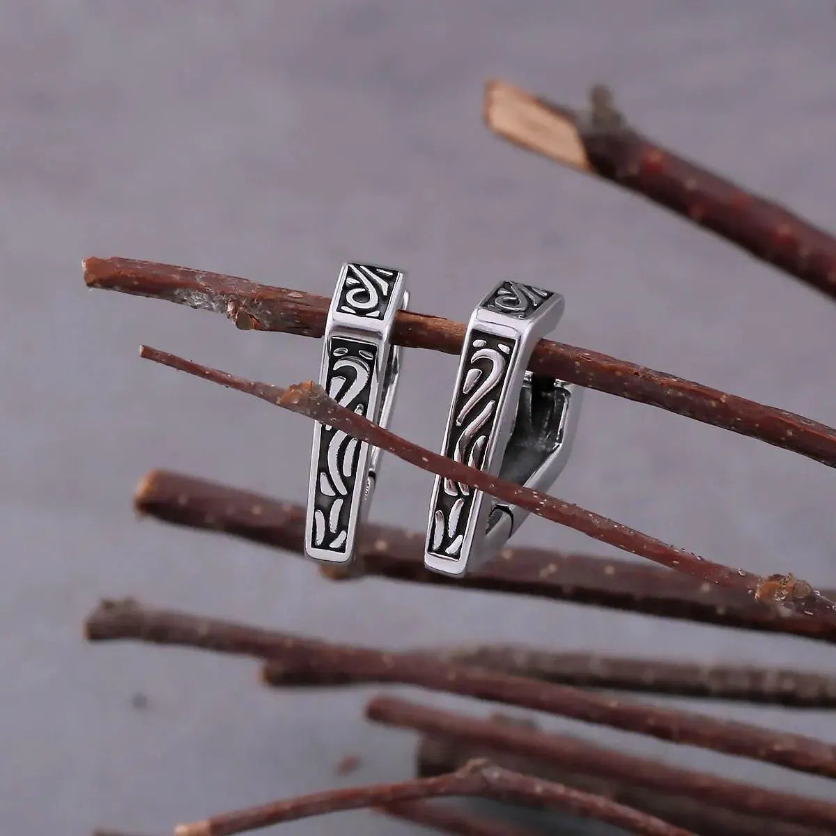 VIKING CELTIC RUNE EARRING - Cozilia