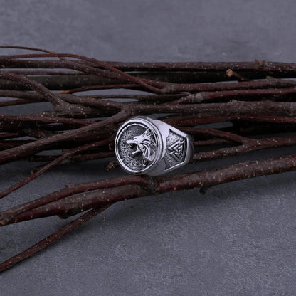 VIKING FENRIR WOLF RING - Cozilia