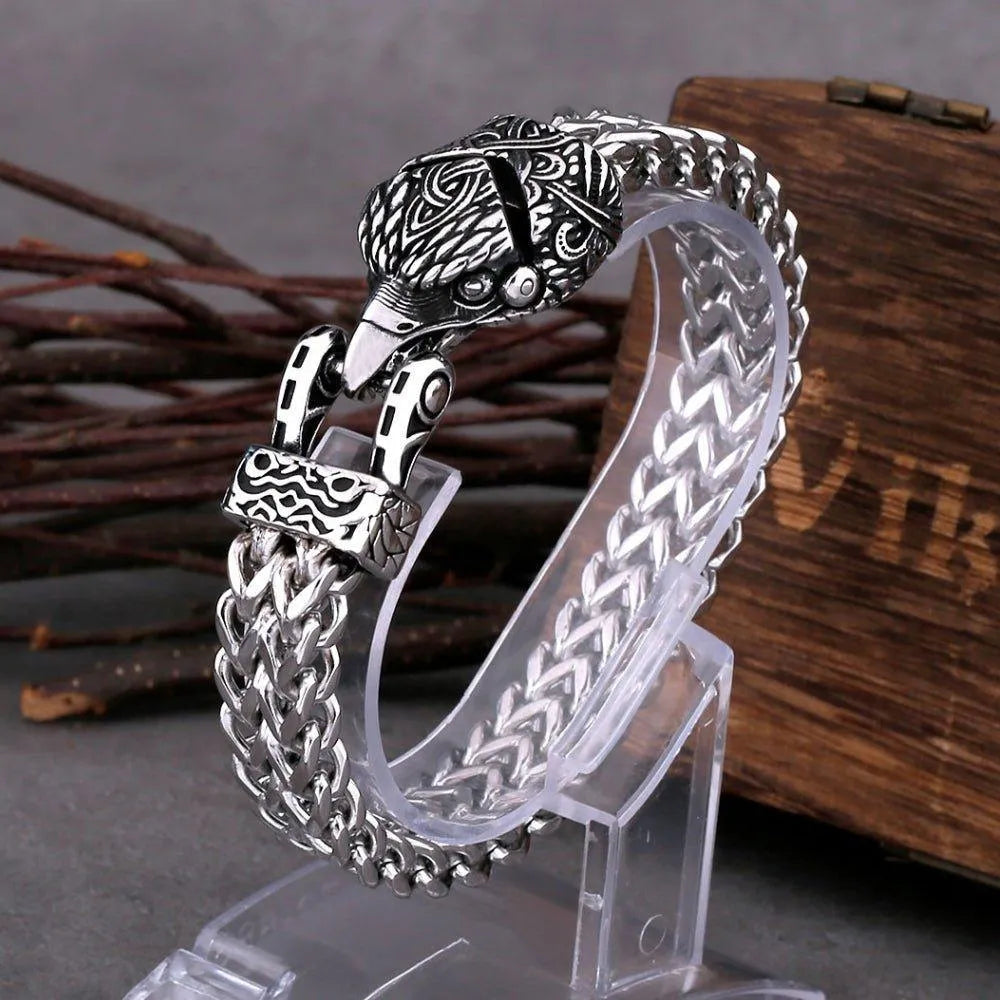 VIKING HUNTER'S COMPANION HEAVY CHAIN BRACELET - Cozilia