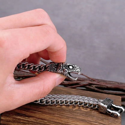 VIKING HUNTER'S COMPANION HEAVY CHAIN BRACELET - Cozilia