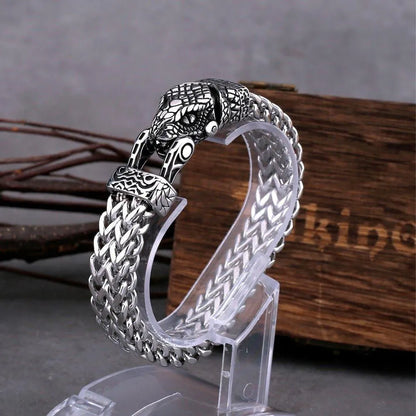 VIKING HUNTER'S COMPANION HEAVY CHAIN BRACELET - Cozilia