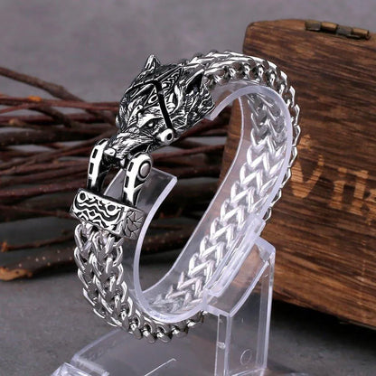 VIKING HUNTER'S COMPANION HEAVY CHAIN BRACELET - Cozilia