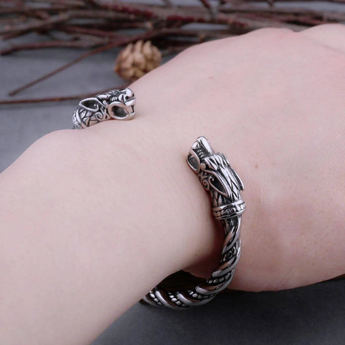 VIKING NIDHOGGR BRACELET - Cozilia