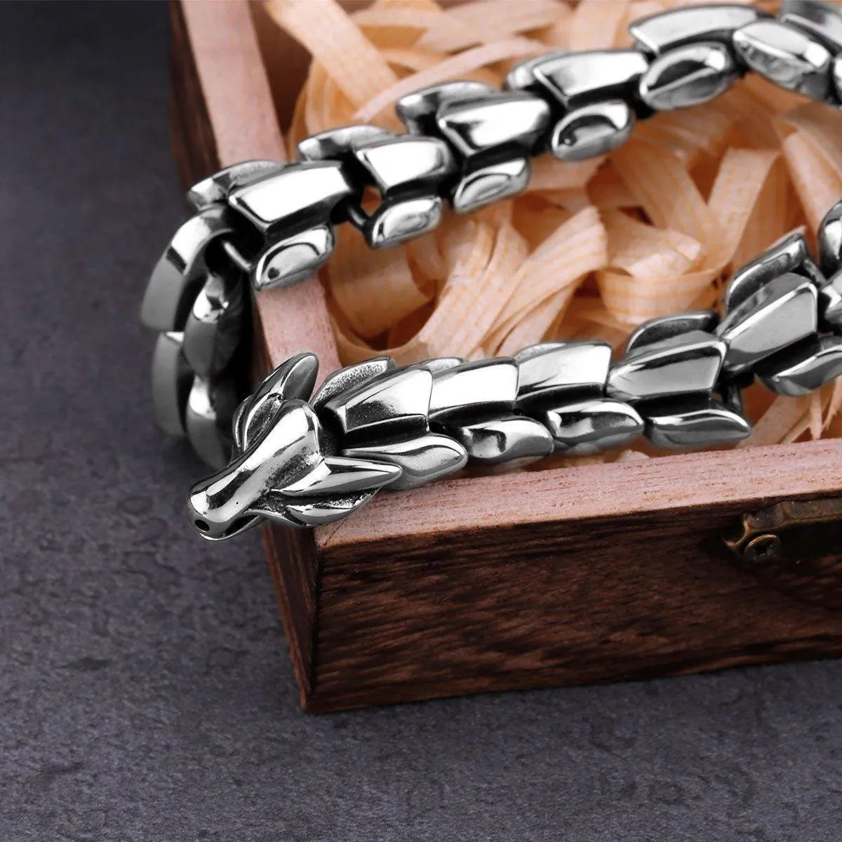 VIKING OUROBOROS BRACELET - Cozilia