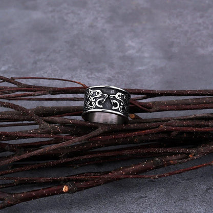 VIKING RUNE BEAR RING - Cozilia