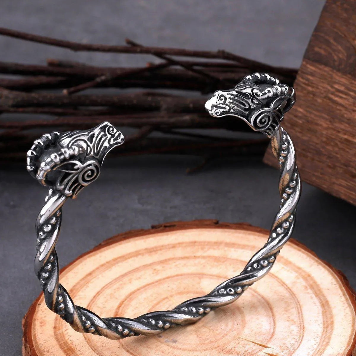 VIKING TANNGRISNIR AND TANNGNJÓSTR BRACELET - Cozilia