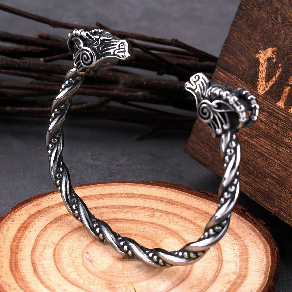 VIKING TANNGRISNIR AND TANNGNJÓSTR BRACELET - Cozilia