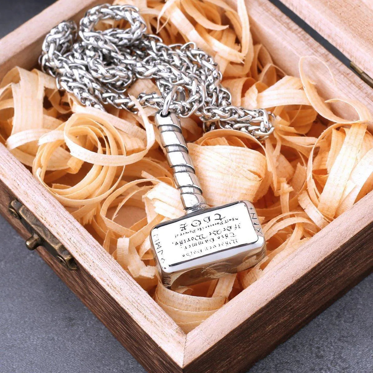 VIKING THOR'S BATTLE HAMMER NECKLACE - Cozilia