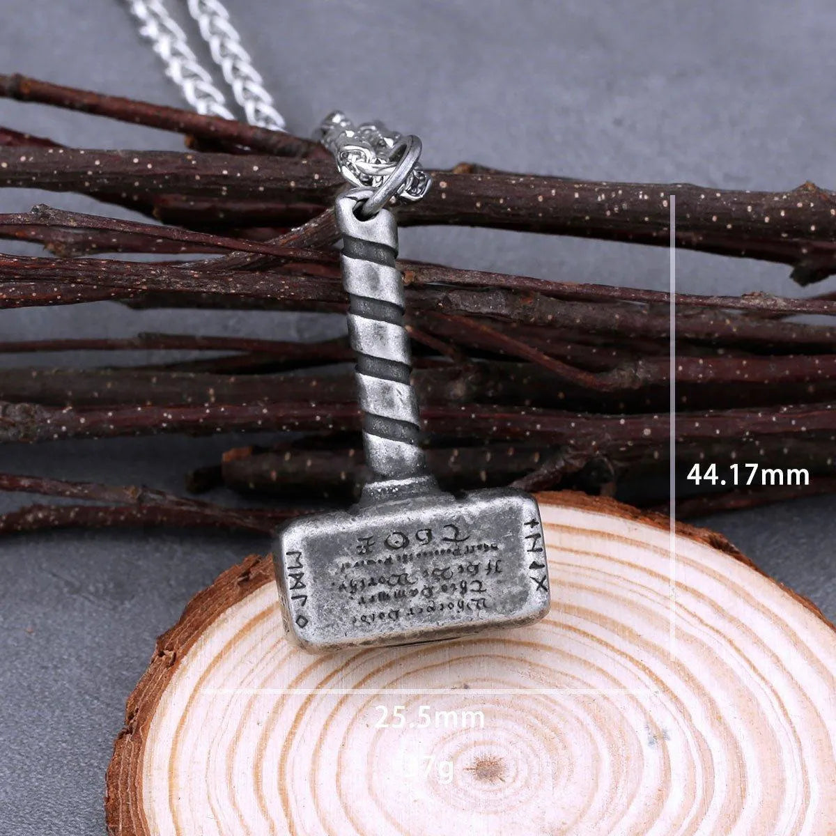 VIKING THOR'S BATTLE HAMMER NECKLACE - Cozilia