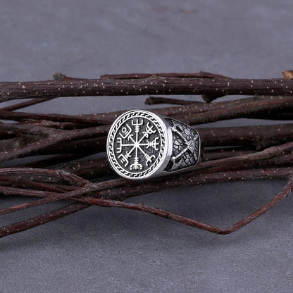 VIKING VEGVISIR RING - Cozilia