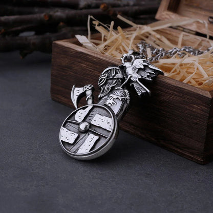 VIKING WARRIOR NECKLACE - Cozilia