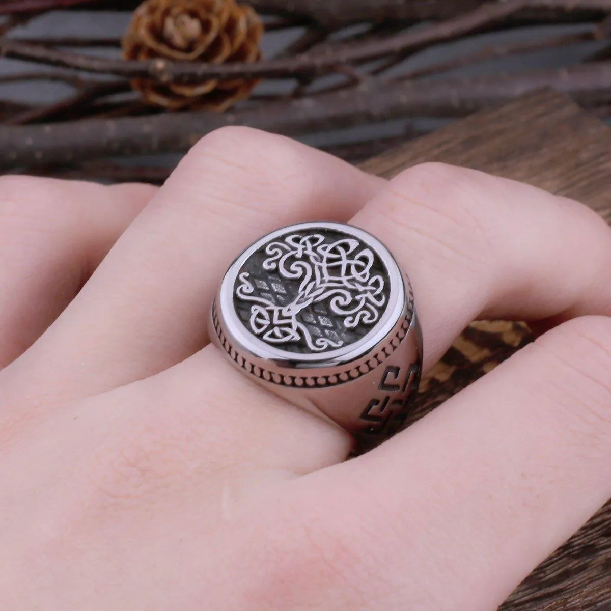 VIKING YGGDRASILS RING - Cozilia